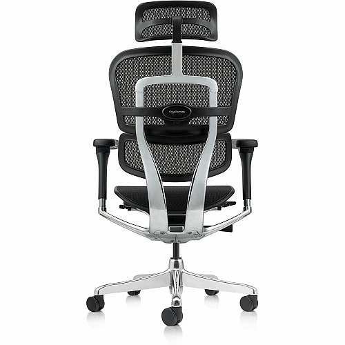 Eurotech ErgoHuman Gen2 Executive All-Mesh Chair Black Seat Color - Mesh Seat Material - Black Back Color - Mesh Back Material - Black Frame Color - Fiber Polymer Composite (FPC) Frame Material - 5-star Base - Black - Mesh - Armrest - 1 Each (ME7ERGG2BK)