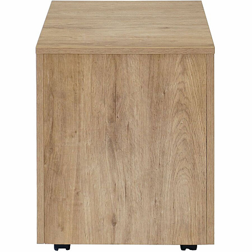 Martin Mason Monarca Laminate Unit 24" Height x 18" Width - Total Drawer(s): 2 - Material: Thermofused Laminate (TFL) - Finish: Monarca Natural, Wood - Heavy Duty, Durable, Long Lasting, Lockable Drawer, Security Lock, Storage Drawer, Ball Bear (IMMN202M)