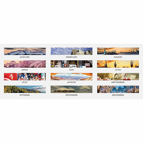 House of Doolittle Recycled Americana Monthly Desk Pad (141)