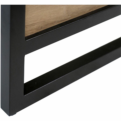Martin Mason Monarca Laminate Unit L-shaped - 31" Height x 60" Width x 30" Depth - Total Drawer(s): 1 - Material: Laminate - Finish: Wood, Monarca Natural - Grommet - 1 Each (IMMN386RM)
