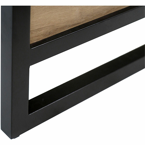 Martin Mason Monarca Laminate Unit L-shaped - 31" Height x 60" Width x 30" Depth - Total Drawer(s): 1 - Material: Laminate - Finish: Wood, Monarca Natural - Grommet - 1 Each (IMMN386RM)