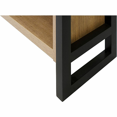 Martin Mason Monarca Laminate Unit 78" Height x 36" Width x 12" Depth - 4 Shelve(s) - 3 Adjustable Shelf(ves) - Material: Thermofused Laminate (TFL) - Finish: Monarca Natural, Wood - Durable, Long Lasting - For Storage, Display, Stationary, De (IMMN3678M)