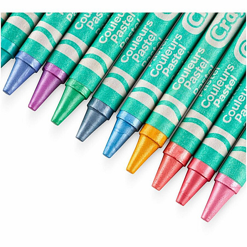 Crayola Regular Size Crayon Sets Regular - For All Ages - Pastel - 24 Each (521835)