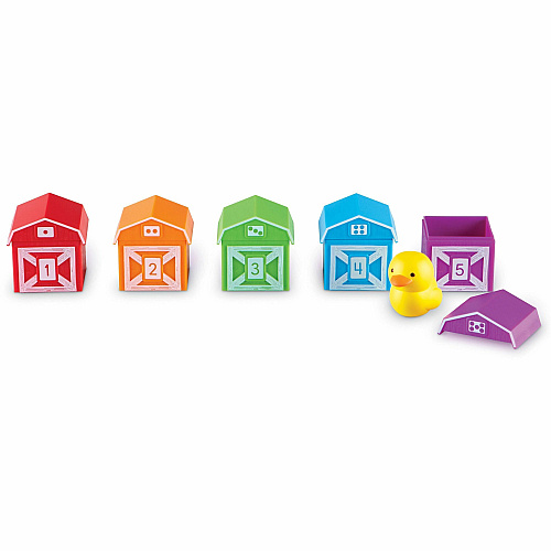 Learning Resources Peekaboo Learning Farm Farm Playset - Theme/Subject: Farm, Learning, Fun - 18 Month & Up - 15 Pieces - Multi (LER6805)