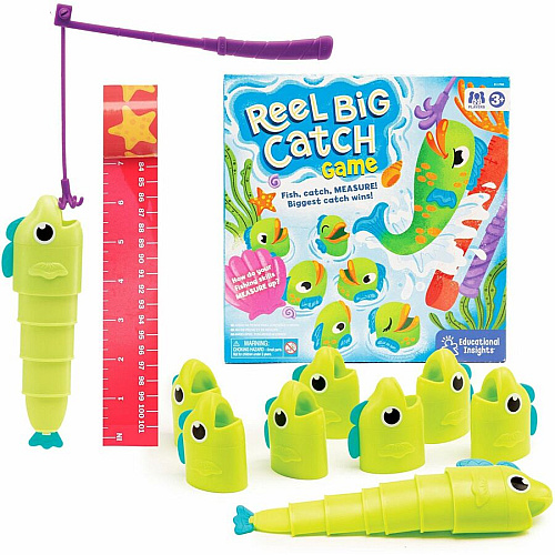 Learning Resources Reel Big Catch Game Theme/Subject: Fun, Learning - 3 Year & Up - Multi (1708)