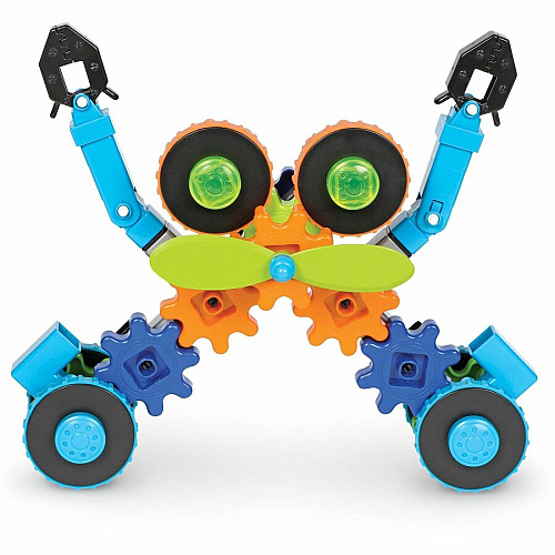 Learning Resources Gears! Robots in Motion Robotics Toy - Theme/Subject: Learning, Fun - 5 Year & Up - 116 Pieces - Multi (LER9228)