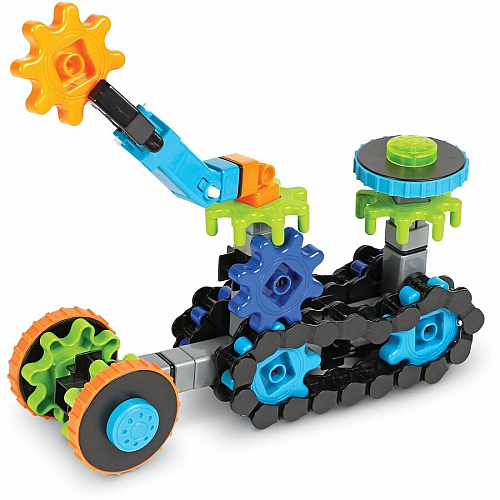 Learning Resources Gears! Robots in Motion Robotics Toy - Theme/Subject: Learning, Fun - 5 Year & Up - 116 Pieces - Multi (LER9228)