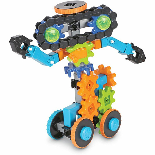 Learning Resources Gears! Robots in Motion Robotics Toy - Theme/Subject: Learning, Fun - 5 Year & Up - 116 Pieces - Multi (LER9228)