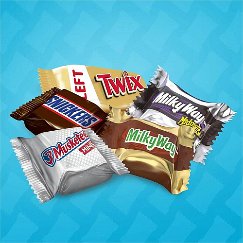 Mars Promises Chocolate Variety Mix Assorted, Chocolate - Individually Wrapped - 2 / Carton (60004056)