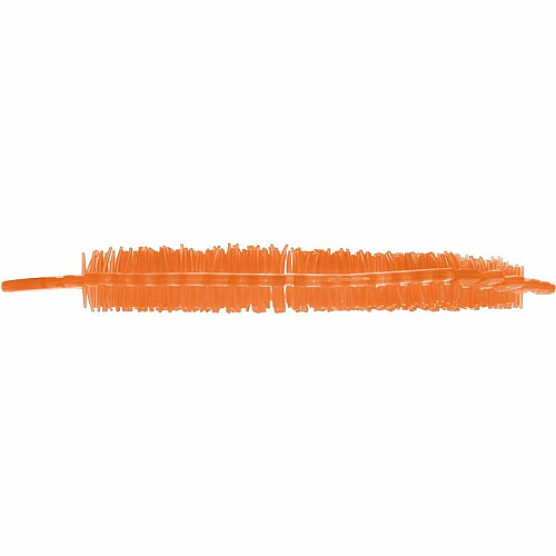 Fresh Products Wave 360 Urinal Screens Lasts upto 60 Days - Splash Reducer, Odor Control - 5 / Box - Orange (W36030MG)