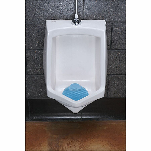 Fresh Products Wave 360 Urinal Screens Lasts upto 60 Days - Splash Reducer, Odor Control - 5 / Box - Blue (W36030CB)