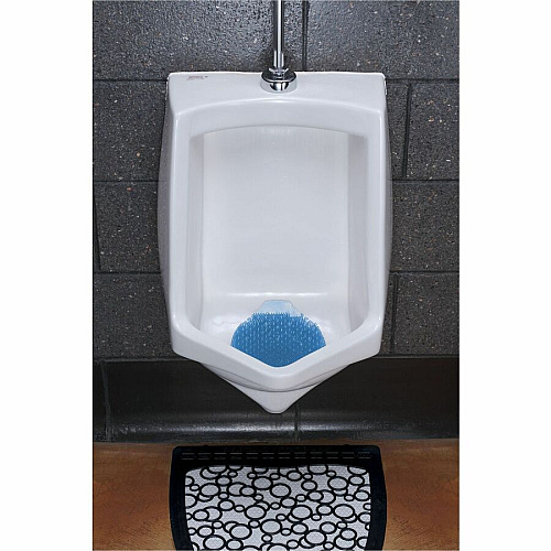Fresh Products Tidal Wave Urinal Screens Lasts upto 60 Days - Splash Reducer, Odor Control - 6 / Box - Blue (TWDS36CB)