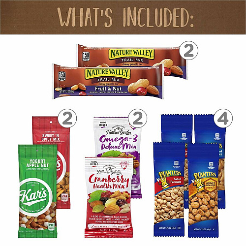 Snack Box Pros On-the-Go Snack Box Assorted - 3 lb - 27 / Carton (70000009)