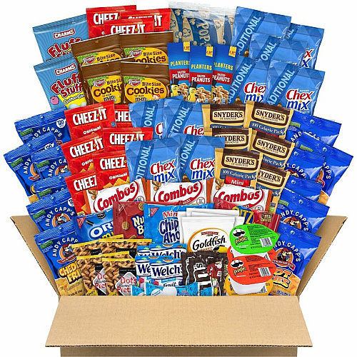 Snack Box Pros Big Party Snack Box Assorted - 77 / Carton (70000026)