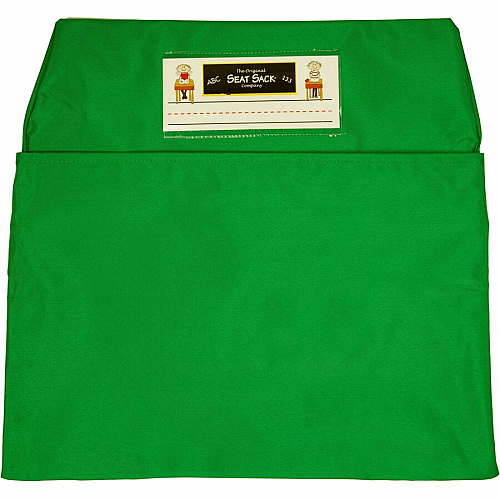 Seat Sack 25-Count 1-Pocket Classroom Pack 1 Pocket(s) - 14" Width x 2" Depth - Chair - Laminated, Washable, Expandable, Easy to Clean - Multi - Poly Cotton - 25/Pack - 1 Carton (14199)
