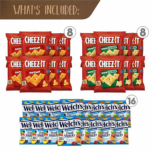 Snack Box Pros Schoolyard Snack Time Box Assorted - 60 / Carton (70000166)