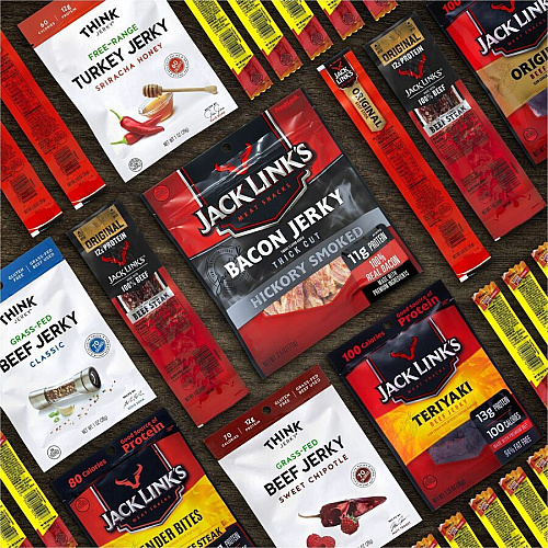 Snack Box Pros Big Beef Jerky Box Assorted - 1.97 lb - 27 / Carton (70000020)
