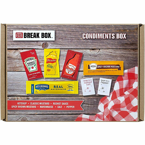 Snack Box Pros Condiments Snack Box Hot, Spicy Brown - 3.68 oz - 515 / Carton (70000074)