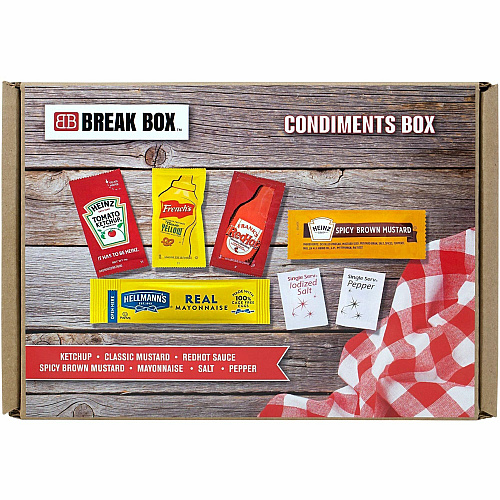 Snack Box Pros Condiments Snack Box Hot, Spicy Brown - 3.68 oz - 515 / Carton (70000074)