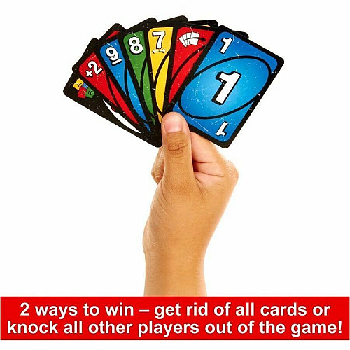 UNO Show 'Em No Mercy Card Game For Kids, Adults & Family Night, Parties And Travel (HWV18)