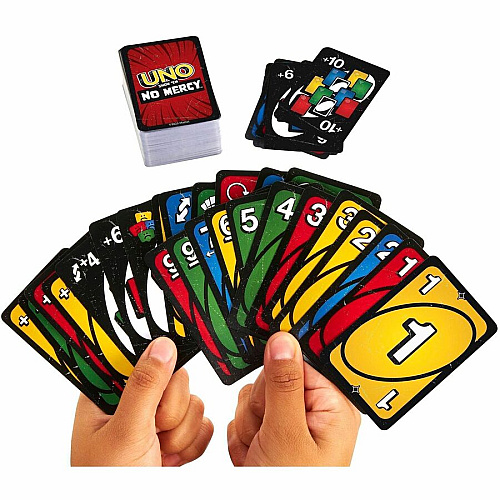 UNO Show 'Em No Mercy Card Game For Kids, Adults & Family Night, Parties And Travel (HWV18)
