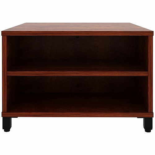 Lorell Reception Table Height Adjustable - 24" Table Top Width x 24" Table Top Depth - 20" Height - Reception, Storage - Cherry, Laminated - Metal - 1 Each (69201)