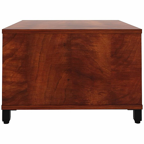 Lorell Reception Table Height Adjustable - 24" Table Top Width x 24" Table Top Depth - 20" Height - Reception, Storage - Cherry, Laminated - Metal - 1 Each (69201)
