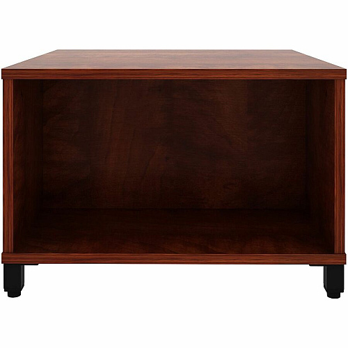 Lorell Reception Table Height Adjustable - 24" Table Top Width x 24" Table Top Depth - 20" Height - Reception, Storage - Cherry, Laminated - Metal - 1 Each (69201)