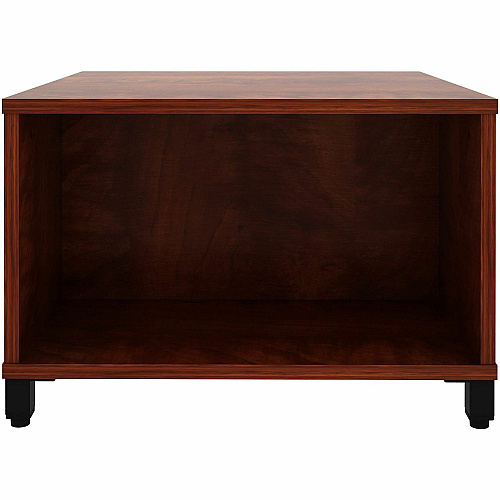 Lorell Reception Table Height Adjustable - 24" Table Top Width x 24" Table Top Depth - 20" Height - Reception, Storage - Cherry, Laminated - Metal - 1 Each (69201)