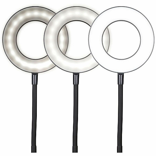 OttLite Vibe Rechargeable LED Ring Desk Lamp (CS309G5W)