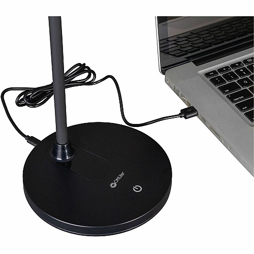 OttLite Vibe Rechargeable LED Ring Desk Lamp (CS309G5W)