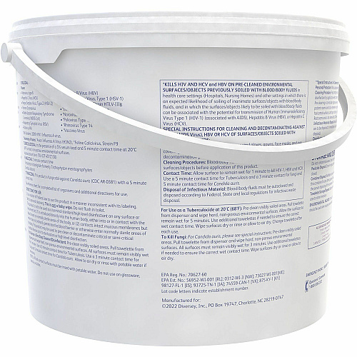Diversey Care Oxivir Tb Disinfectant Cleaner Wipes (5627427)