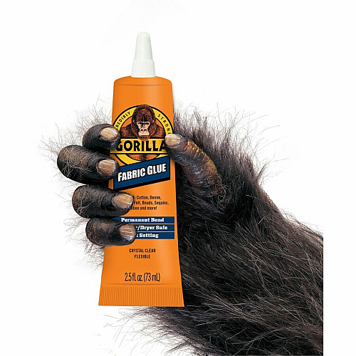 Gorilla Glue Fabric Glue 2.50 fl oz - Clear - 1 Each (8025501)