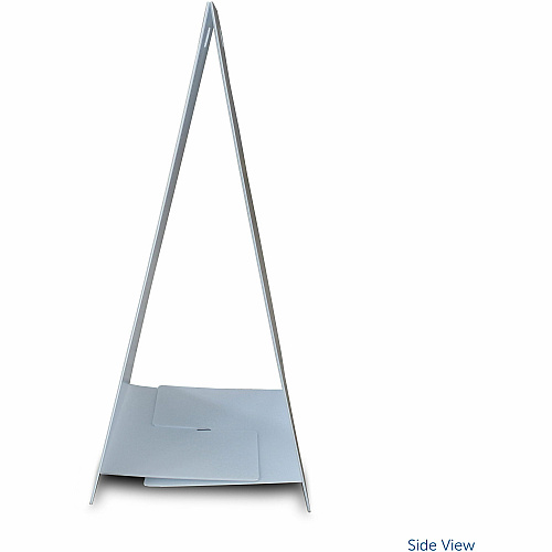 Flipside Products Flipside Premium Dry-Erase Marquee Easel White Corrugated Plastic Surface - Sturdy, Lightweight, Foldable, Handle, Ghost Resistant - Assembly Required - 1 Each (31276)