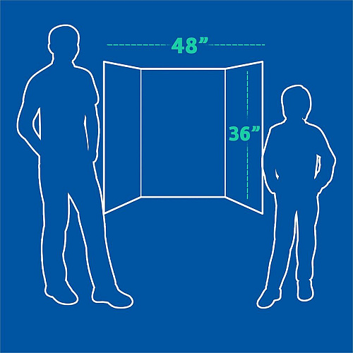 Flipside Products Flipside Foam Project Display Boards 36" Board Height x 48" Board Width - Bright White Foam Surface - Durable, Smooth - 10 / Pack (3004810)
