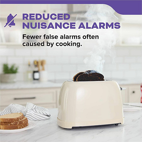 Kidde Combo Carbon Monoxide/Smoke Alarm 85 dB - Audible, Visual - Surface Mount, Wall Mountable, Ceiling Mountable - Red, Green, Amber - White (21031502)