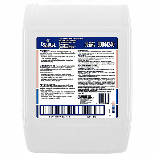 Downy Odor Neutralizer & Fabric Softener For Fabric, Industry, Commercial - Liquid - 640 fl oz (20 quart) - Fresh Scent - Recommended For: Odor Remover - Odor Neutralizer, Odor Resistant - 1 Each (39384)