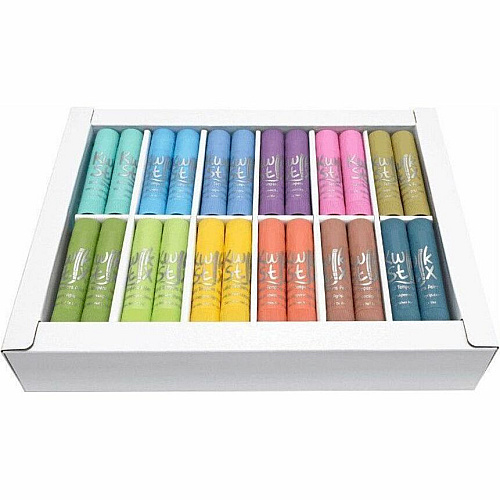 Kwik Stix Kwik Stix Tempera Paint/Paper Set Stick - Assorted Pastel - Washable - 72/Set - 1 Each (692)