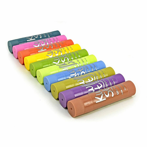 Kwik Stix Kwik Stix Tempera Paint/Paper Set Stick - Assorted Pastel - Washable - 72/Set - 1 Each (692)