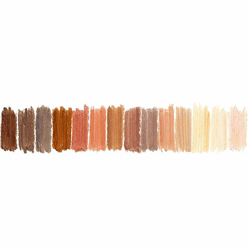 Kwik Stix Kwik Stix Tempera Paint/Paper Set Stick - Assorted Skin Tone - Washable - 72/Set - 1 Each (674)