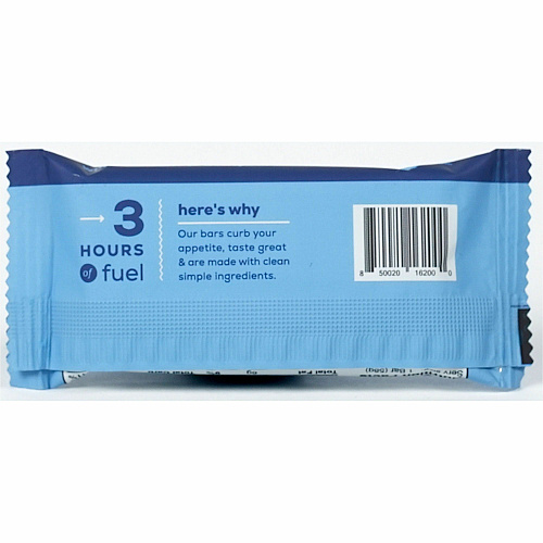 Why Bars Superfood Protein Snack Bars Gluten-free, Dairy-free, Soy-free, Non-GMO, Individually Wrapped - Blueberry Bliss - 2.04 oz - 12 / Pack (WB6)