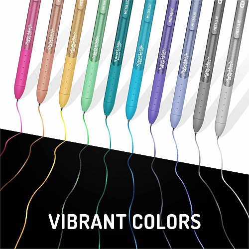 Paper Mate InkJoy Gel Pens 0.8 mm Medium Pen Point - Assorted Ink - Gel-based - Assorted Barrel - 3 / Pack (2173763)