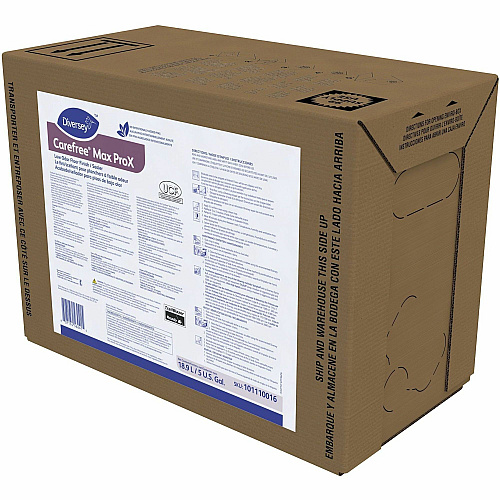 Diversey Carefree Floor Finish/Sealer For Floor, Multi Surface - 639.1 fl oz (20 quart) - Low Odor, Easy to Use, Durable, Slip Resistant - White - 1 Each (101110016)