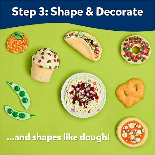 Elmer's Stretch 'N Create Dough Kit Shaping, Art, Craft, Decoration - 9 Piece(s) - Snack Shack - 1 Box (2204745)
