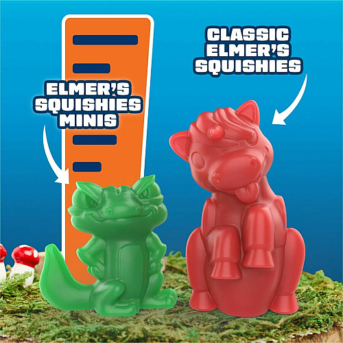 Elmer's Squishies Mini Mix and Match Toy, Fun and Learning - Recommended For 6+ Year - Assorted - 1 Box (2204526)