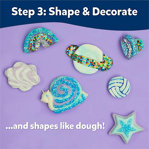 Elmer's Stretch 'N Create Dough Kit Decoration, Shaping, Art, Craft - 9 Piece(s) - Keepsakes - 1 Box (2204746)