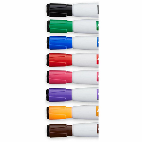 Expo Magnetic Dry-erase Marker Chisel Marker Point - Erasable - Assorted Ink/ - 8 / Pack (1944741A)