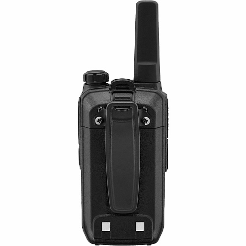 Midland BR10 License-Free Business Radio Built-in Flashlight - Drop Resistant - Lithium Ion (Li-Ion) - Black, Gray - 1 Each (BR10X6)