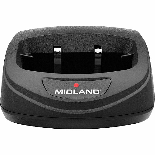 Midland Radio BR10 License-Free Business Radio Built-in Flashlight - Drop Resistant - Lithium Ion (Li-Ion) - Black, Gray - 2 / Each (BR10X2)