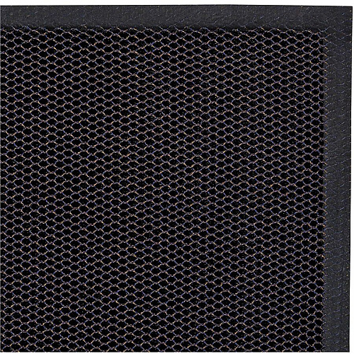 Doortex Meshmat Entrance Mat Entrance, Indoor, Home, Business, Office, Floor - 32" Length x 20" Width x 0.800" Thickness - Rectangular - Mesh - Vinyl - Metallic Blue, Orange - TAA Compliant (NREMFLYV0018)